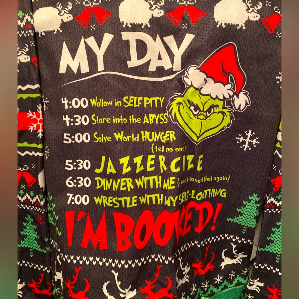 Ugly Christmas Sweater - The Grinch